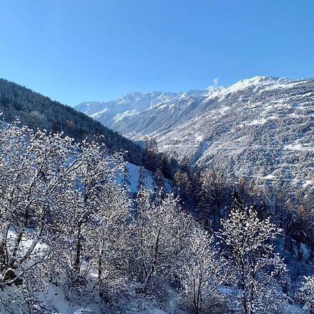 La Chaumiere D'Herens Vernamiège Exteriör bild