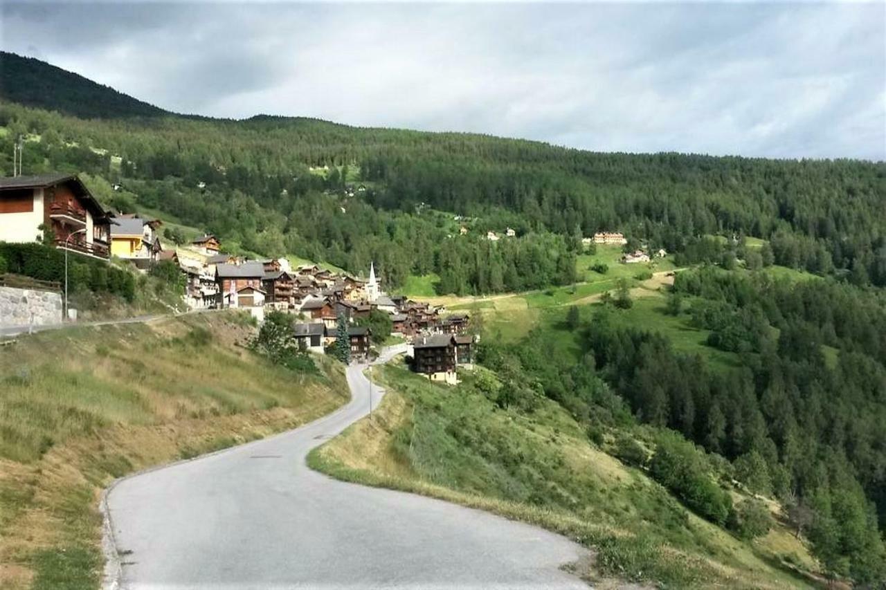 La Chaumiere D'Herens Vernamiège Exteriör bild