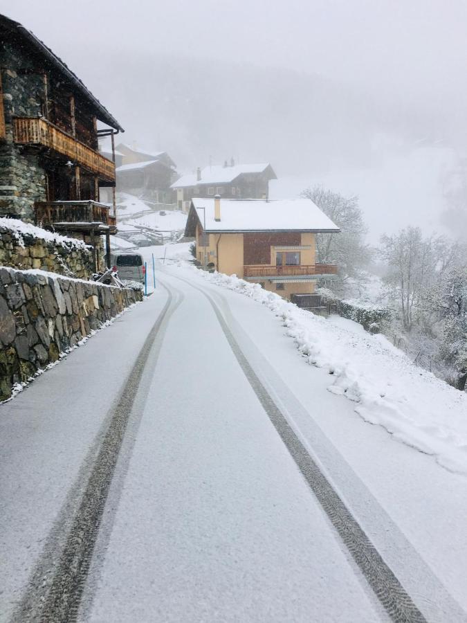 La Chaumiere D'Herens Vernamiège Exteriör bild